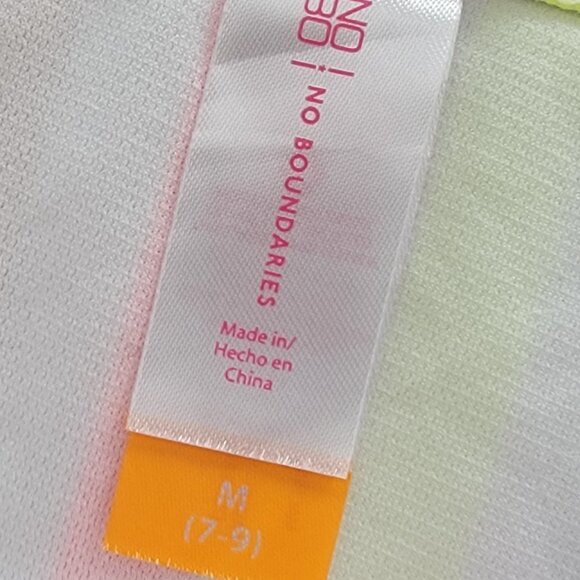 NWT NOBO Ruffle Side Striped Bikini Swim Bottom - Picture 6 of 9